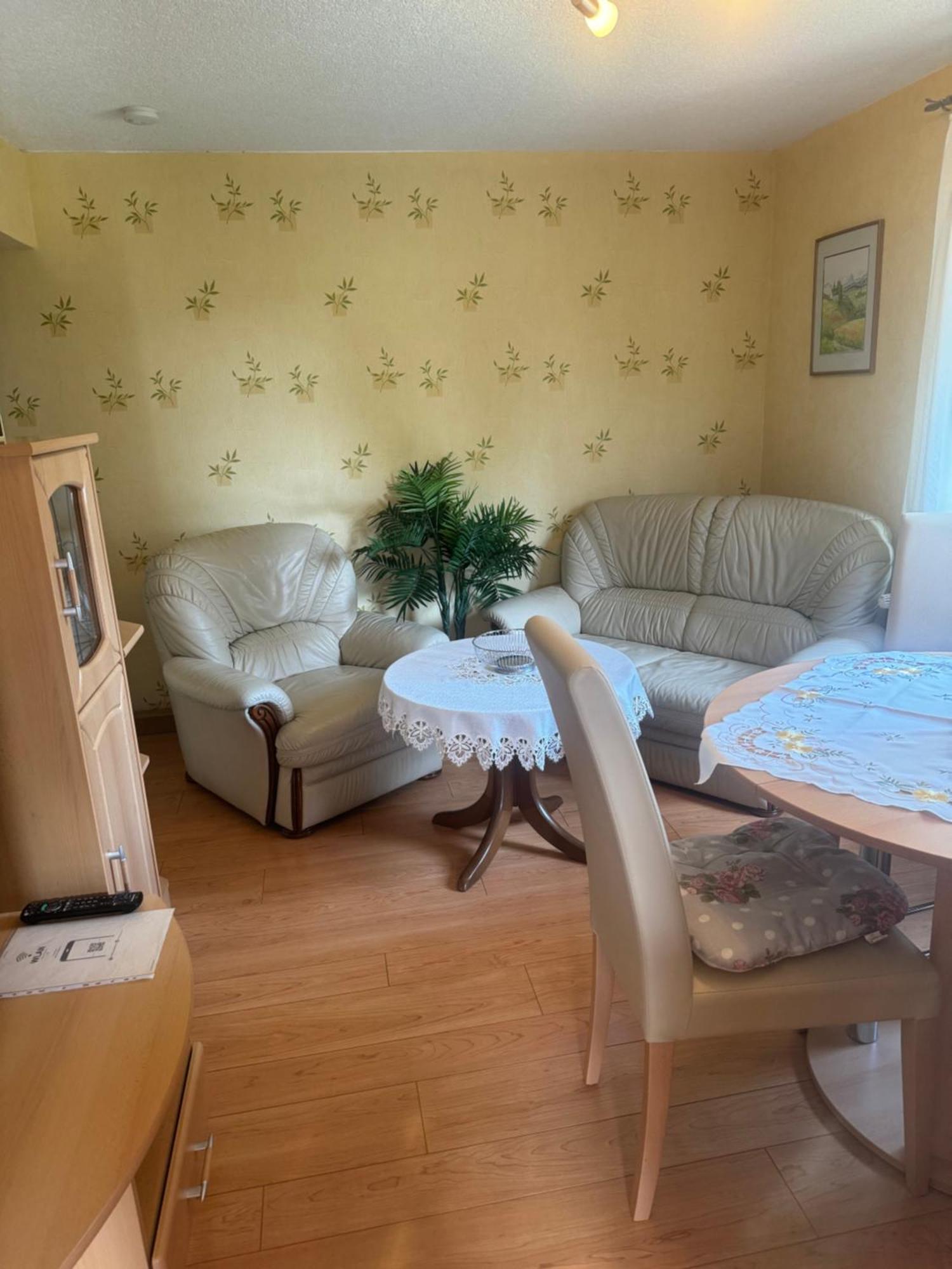 Ferienwohnung Hinterhermsdorf Glaser 赛博尼茨 外观 照片