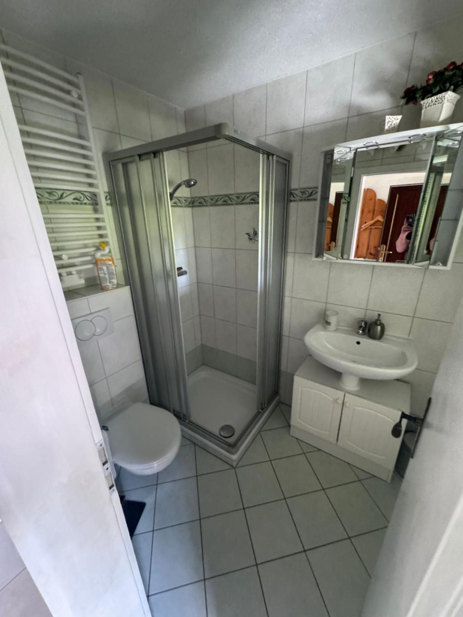 Ferienwohnung Hinterhermsdorf Glaser 赛博尼茨 外观 照片