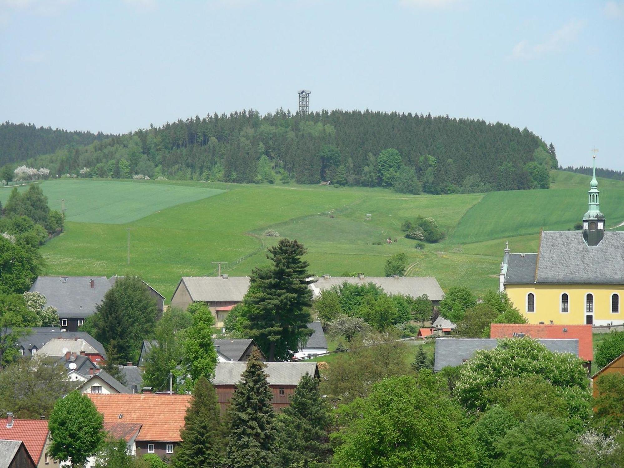 Ferienwohnung Hinterhermsdorf Glaser 赛博尼茨 外观 照片